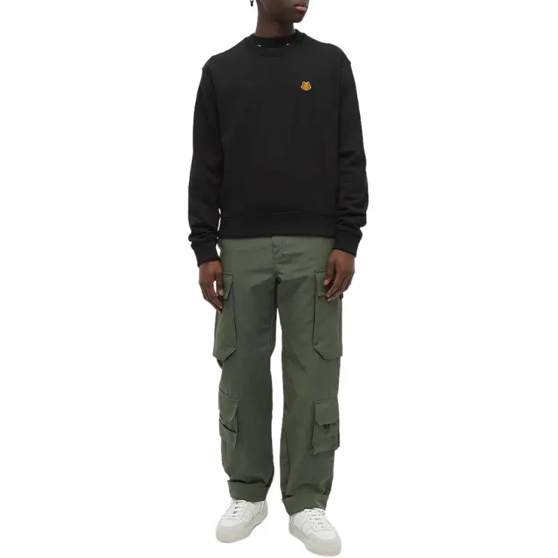 KENZO Classic Tiger Head Sweatshirt Men's Black-2