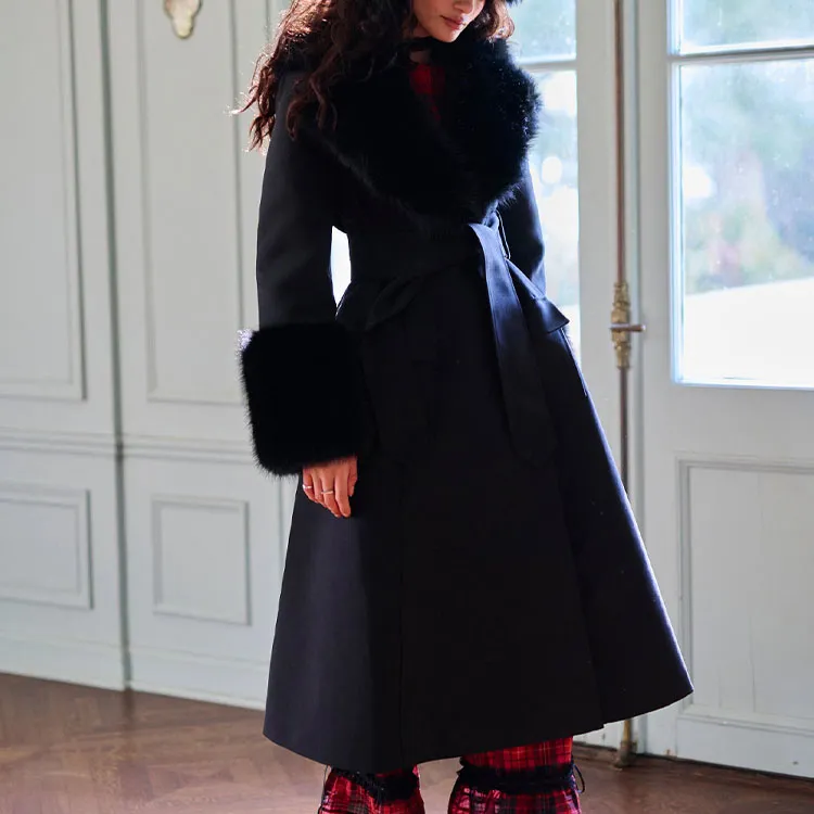 Selkie Coats Women's Black-2