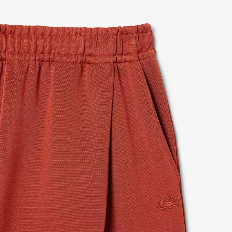 LACOSTE Knitted Sweatpants Women's Light Brown-4
