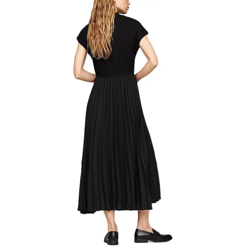 Tommy Hilfiger Short Sleeved Dress Women's Black-2