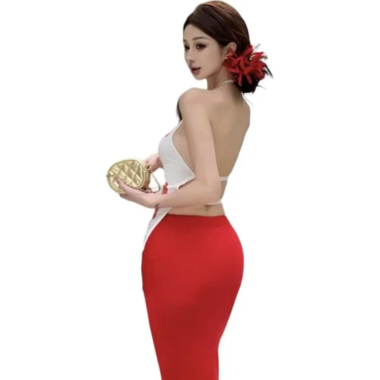 Dior Beauty Two Piece Skirt Sets Women's Image Color-5
