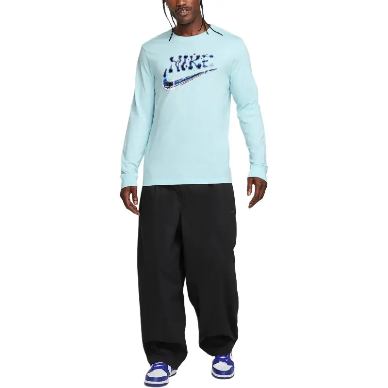 Nike Sportswear Club Long Sleeve T Shirt-2