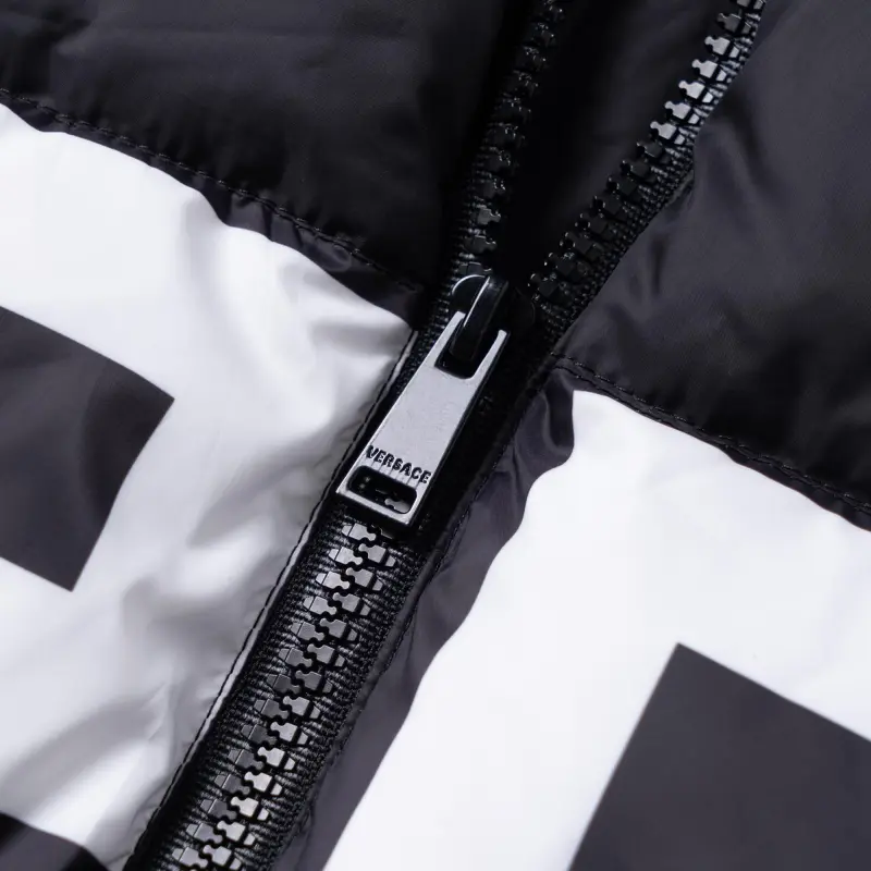 FANSIZHE Puffer Jacket Men's Black-7