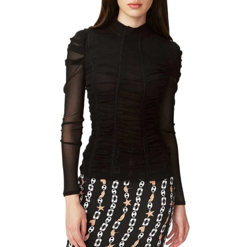 Diane Von Furstenberg Regular T-Shirt Women's Black-1