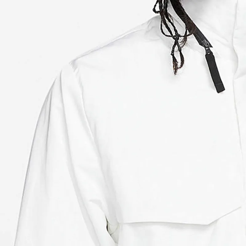 Nike Jackets Men White-3