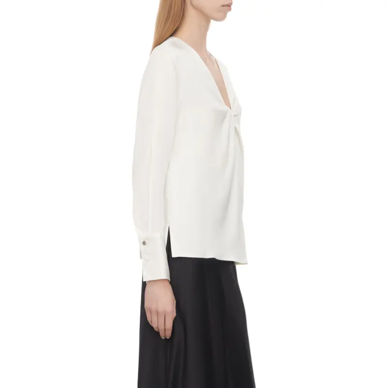 HUGO BOSS V Neck Blouse-4