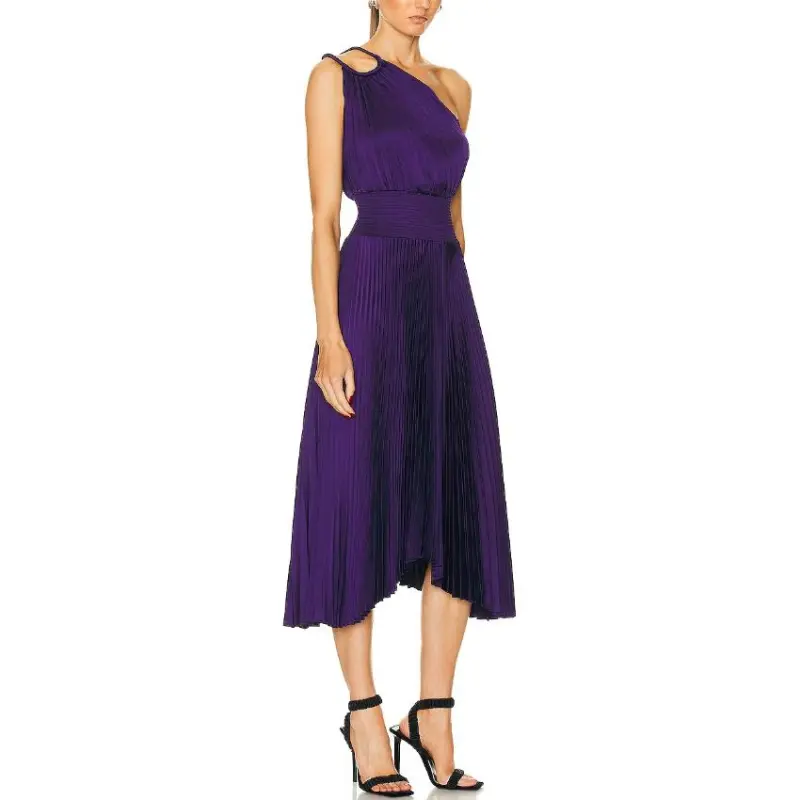 A.L.C. Sleeveless Dress Women's Purple-0