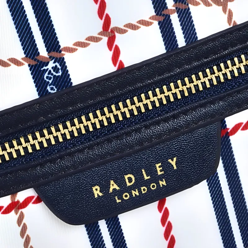 RADLEY Nylon Fabric Backpack Medium Size Women's White-4