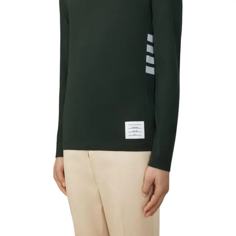 THOM BROWNE Jersey 4 Bar T Shirt-4