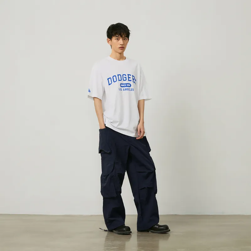 MLB College Style Series T Shirts Unisex White-5