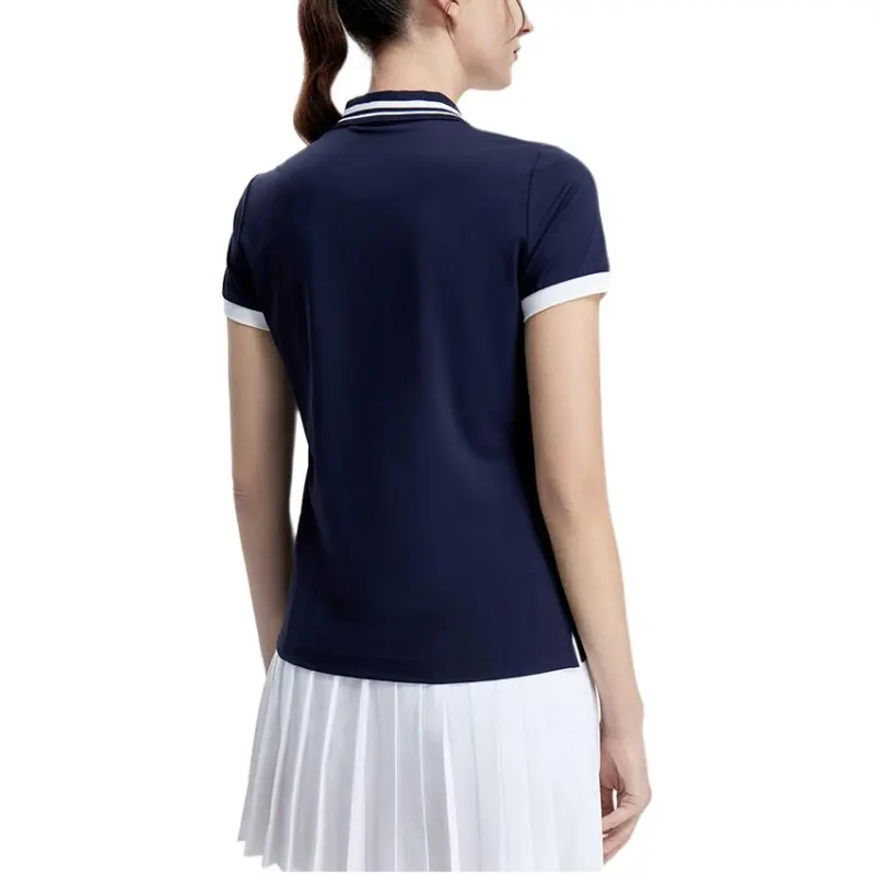 FILA Polo Shirt Women's RD Royal Blue-3
