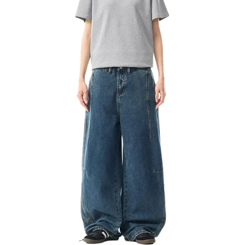 VINMUK Jeans Unisex Nostalgic Blue-3