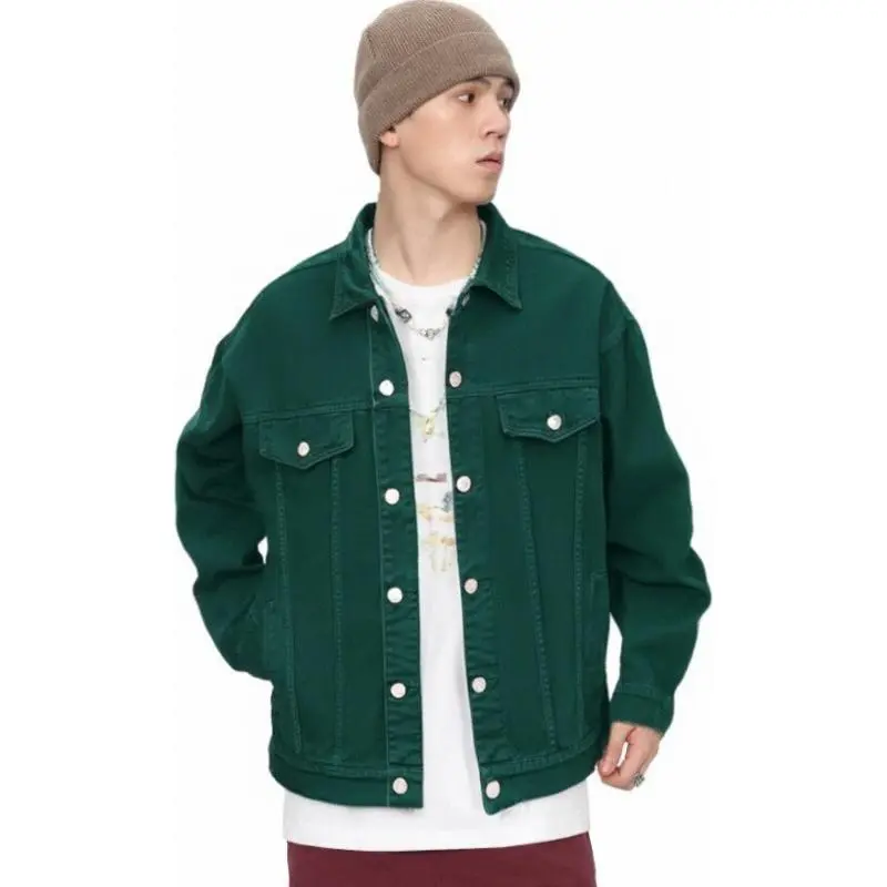 TESTUNG Denim Jackets Men-25
