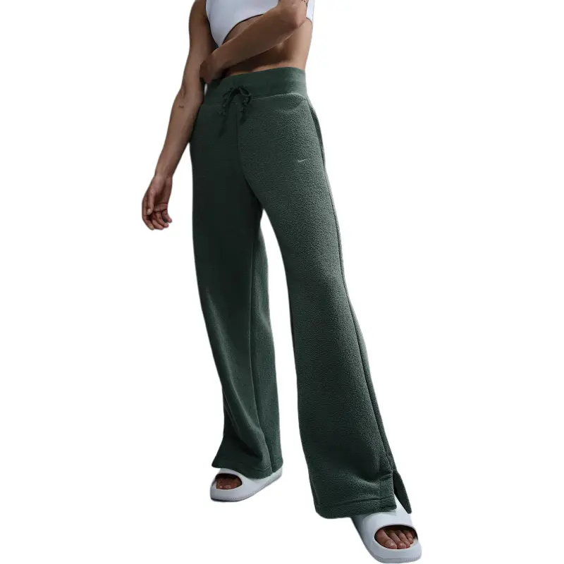 Nike Sportswear Phoenix Plush Women's High Waisted Wide Leg Cozy Fleece Pants-2