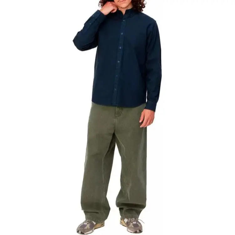 Carhartt WIP Shirts Men Blue-4