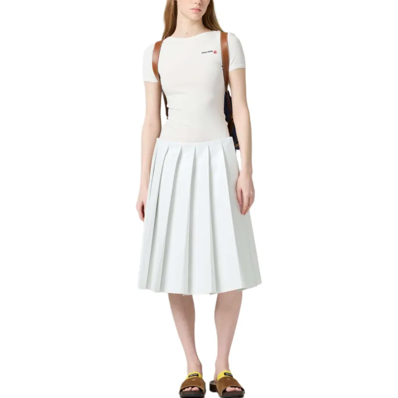 MIU MIU X Petit Bateau Jersey T shirt-1