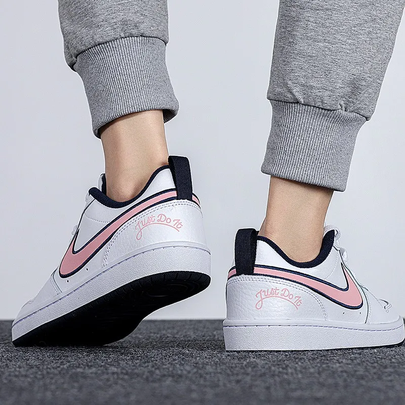 Nike Court Borough Low 2 SE1 'White Blue Pink' GS-5