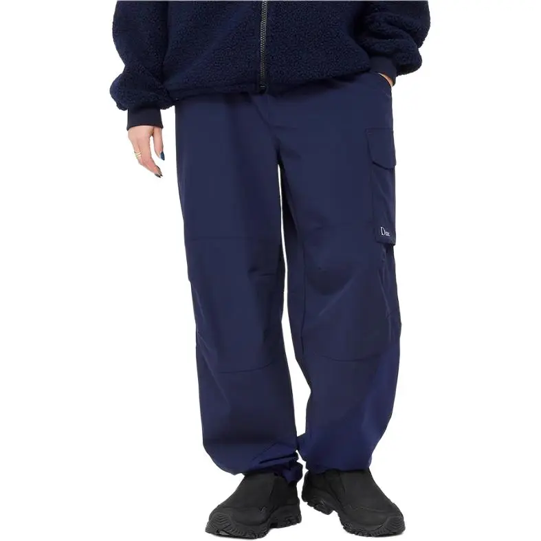 Dime MTL Casual Pants Unisex Navy Blue-1