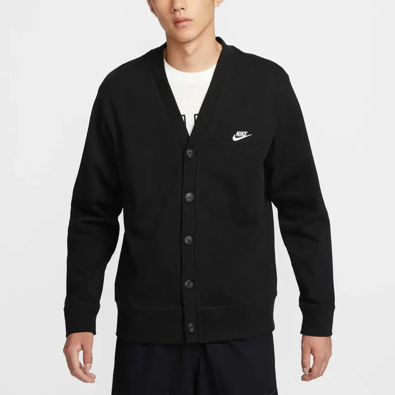 Nike Club FAIRWAY CARDIGAN Jackets & Coats Men's Black-2