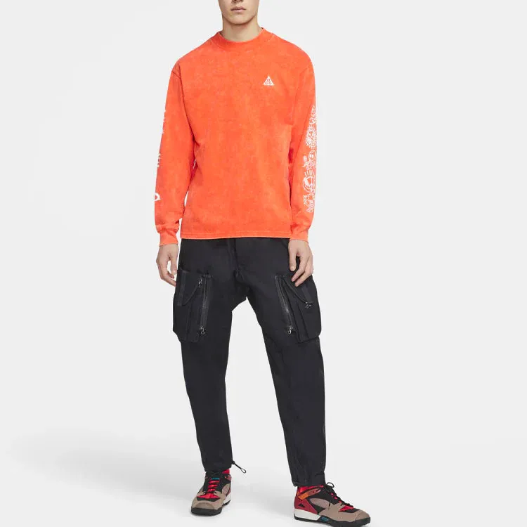 Nike Sweatshirt Men's Queue Orange-3
