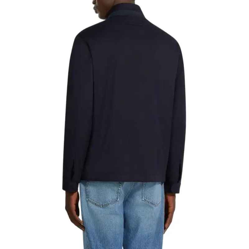 Ermenegildo Zegna Long Sleeved Zip Up Field Jacket-2