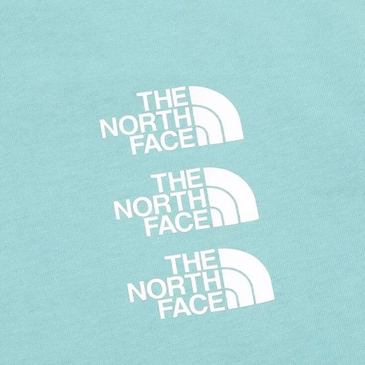 THE NORTH FACE T Shirt Unisex Aqua Blue-4