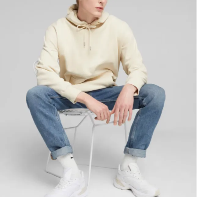 PUMA MMQ Hoodie Sweatshirt Unisex White-4
