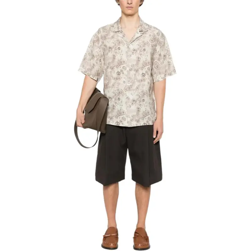 EMPORIO ARMANI Paisley print Shirt-1