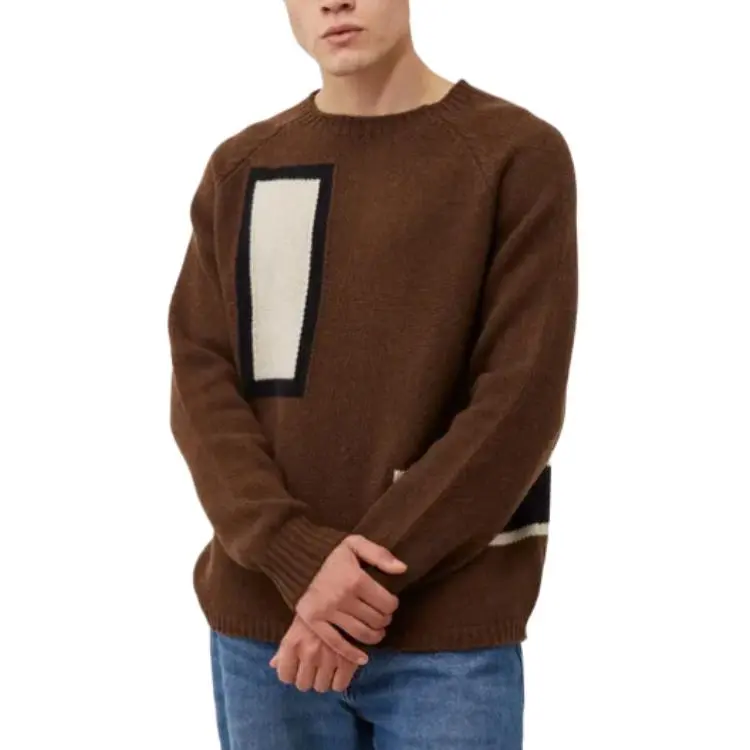Levis Sweaters Men Brown-3