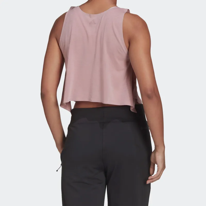 Adidas Tank Tops Women's Purple Pink-3