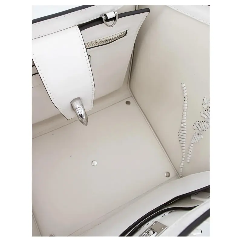 ERMANNO SCERVINO Leather Handbag Women's White-3