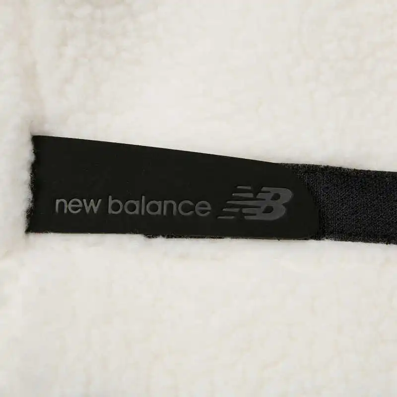 New Balance Sports Life Collection Sweatshirt Unisex Ivory White-3