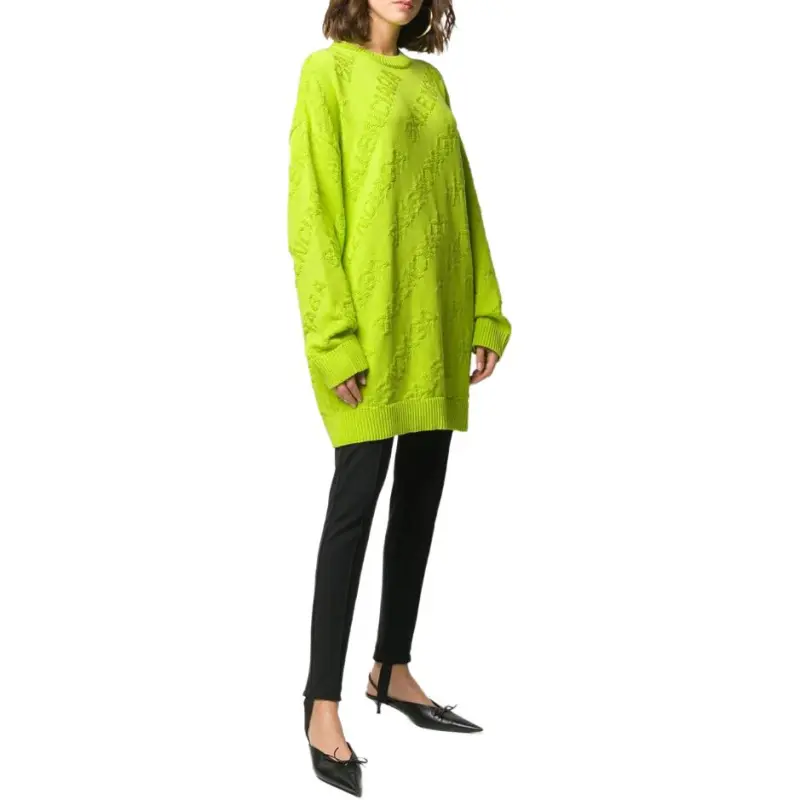 Balenciaga SS22 Sweater Women's Green-4