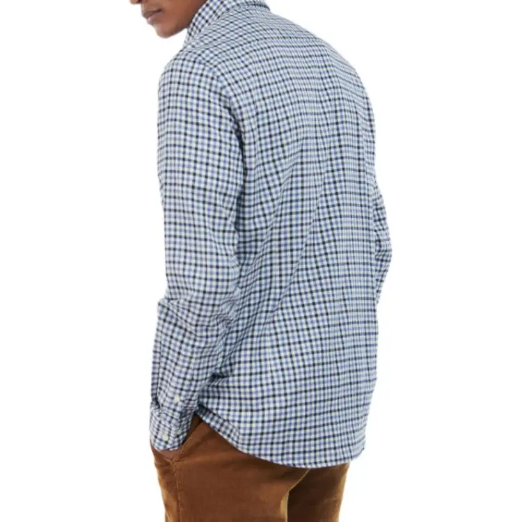 BARBOUR Shirts Men Blue-3