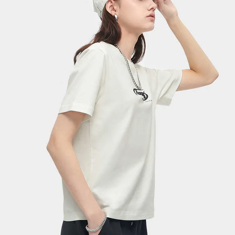FILA FUSION T Shirt Women's White-3