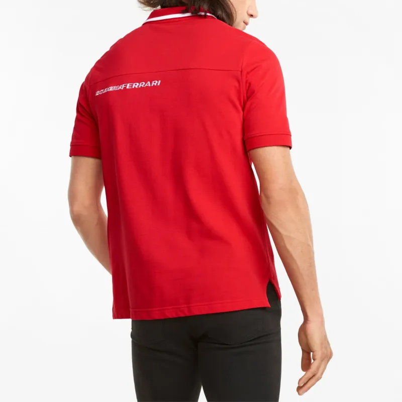 PUMA Scuderia Ferrari Polo Shirt Men's-4