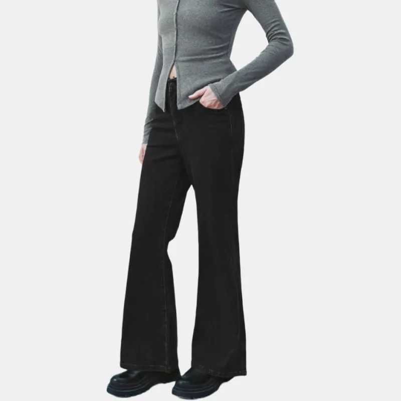 URBAN REVIVO Jeans Women's Jet Black-3