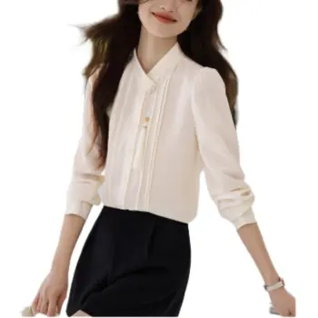 Mo Han Yi Mei Shirt Women's Ecru