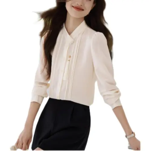 Mo Han Yi Mei Shirt Women's Ecru