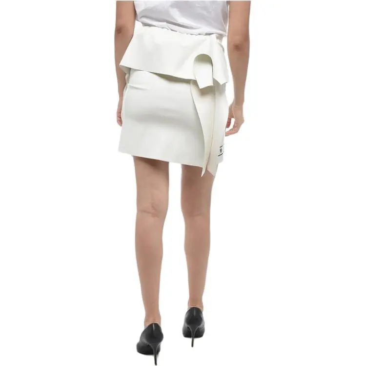 MM6 Maison Margiela Casual Short Skirts Women's White-1