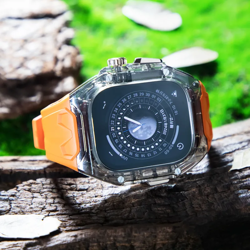 KVZUVUU Apple Compatibility Watch Band TPU Material-16