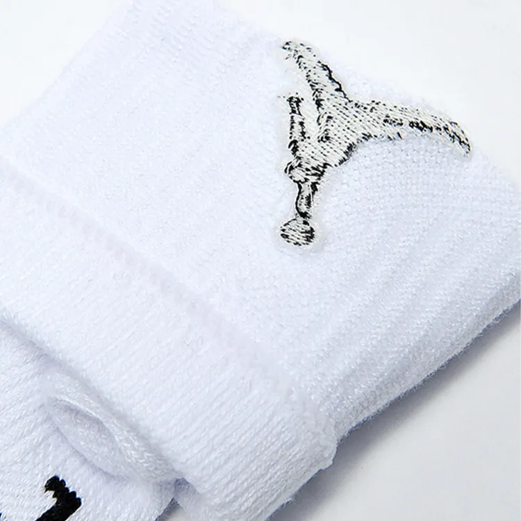 Jordan Jumpman Mid-Calf Socks All Unisex Combo Set White-3