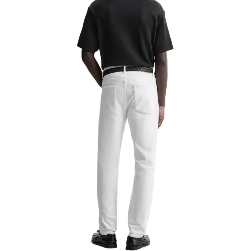 ZARA Jeans Men White-5