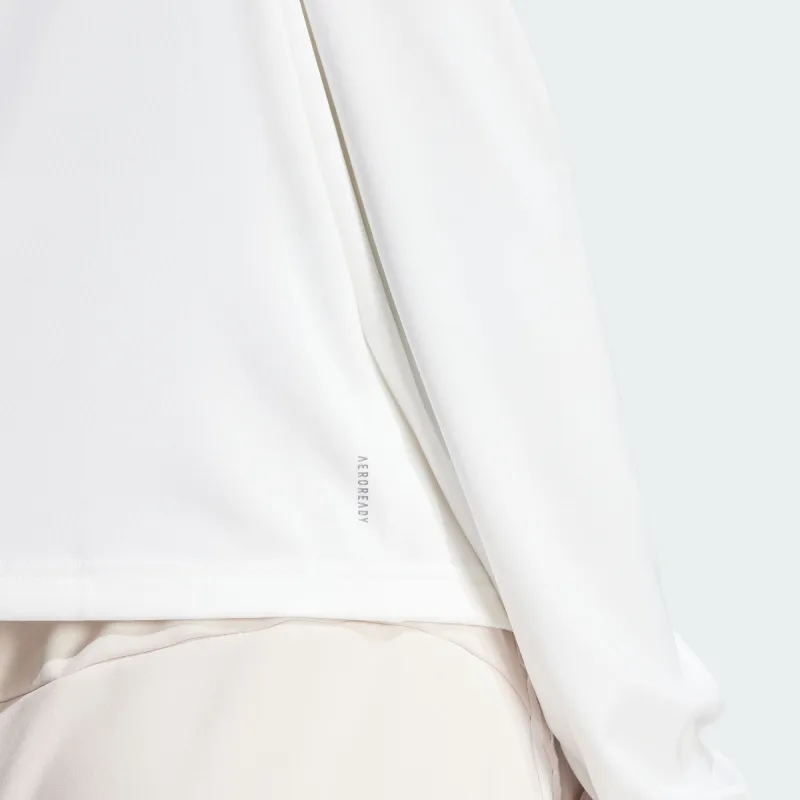 Adidas Essential Raglan Sleeve T-Shirt Women's White-5