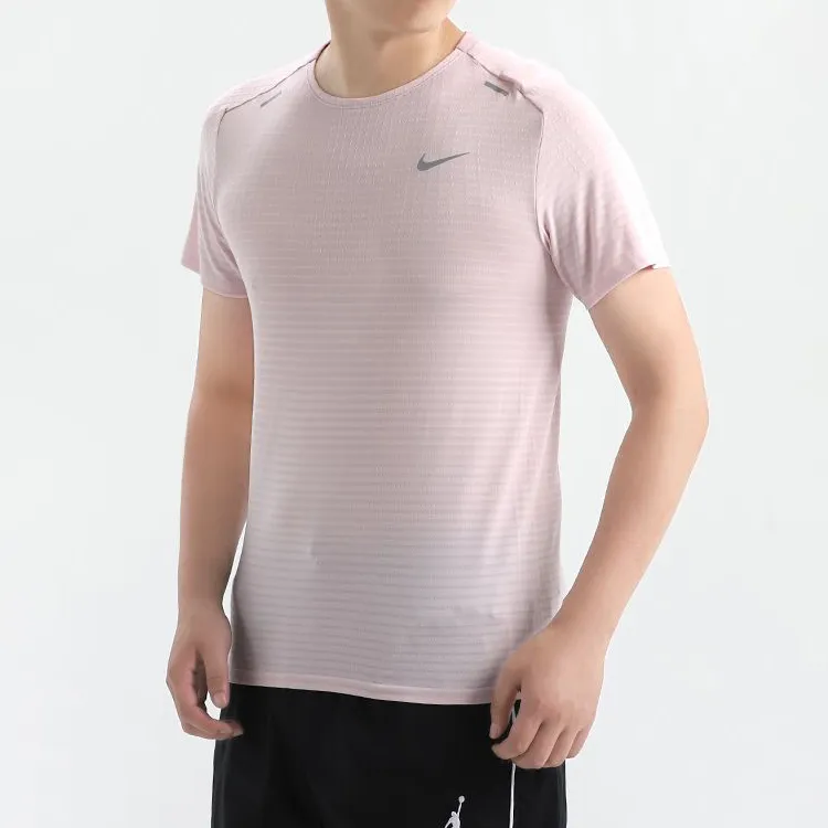 Nike T Shirts Men Light Pink-4