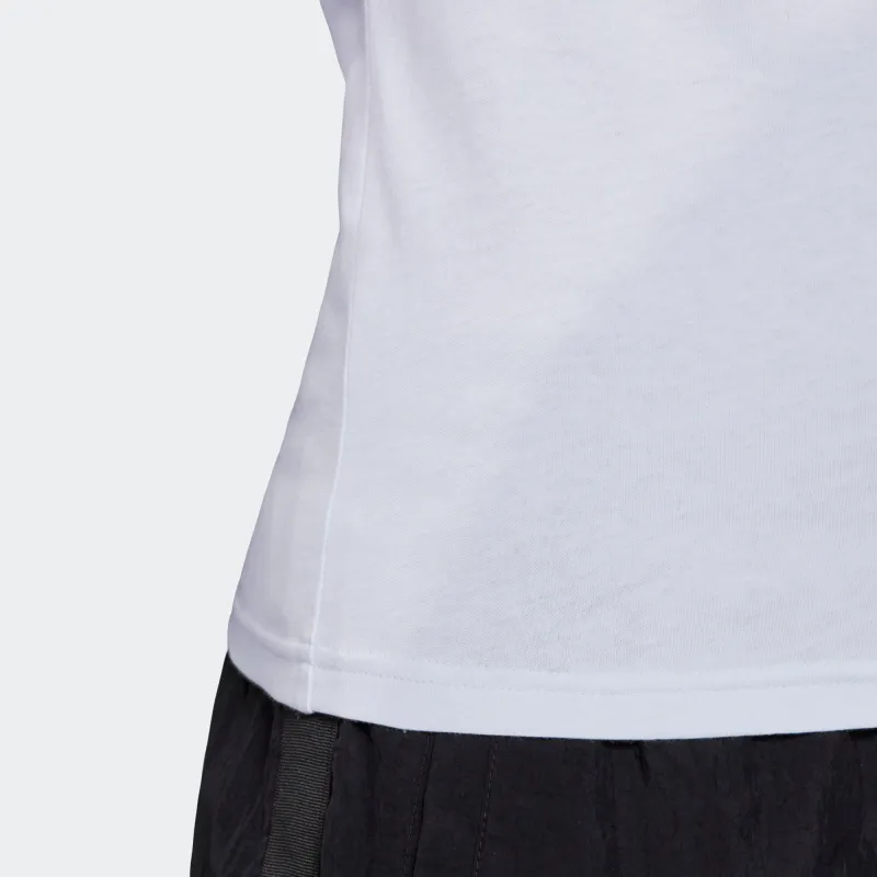Adidas Set in Sleeve T Shirt Women's Light Blue-6