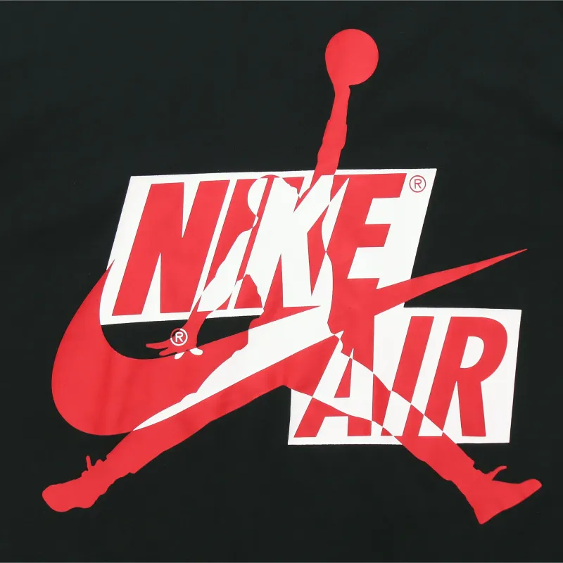 Jordan Set-in Sleeve T-Shirt Men's Black-4
