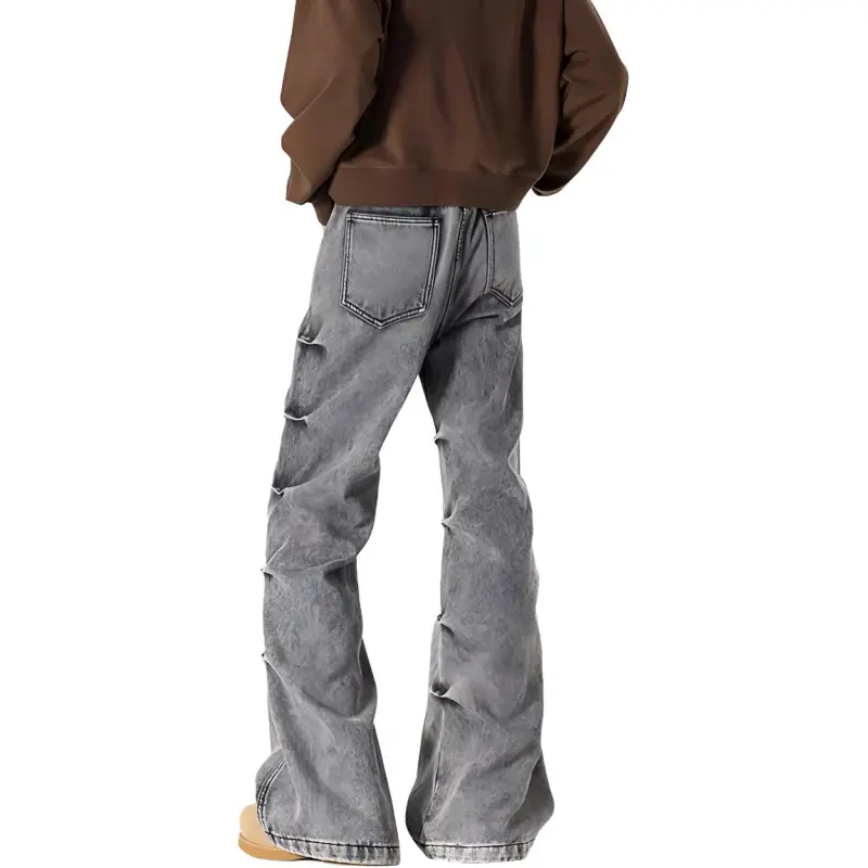 JIMI&JONS Jeans Unisex Black Gray Color-1