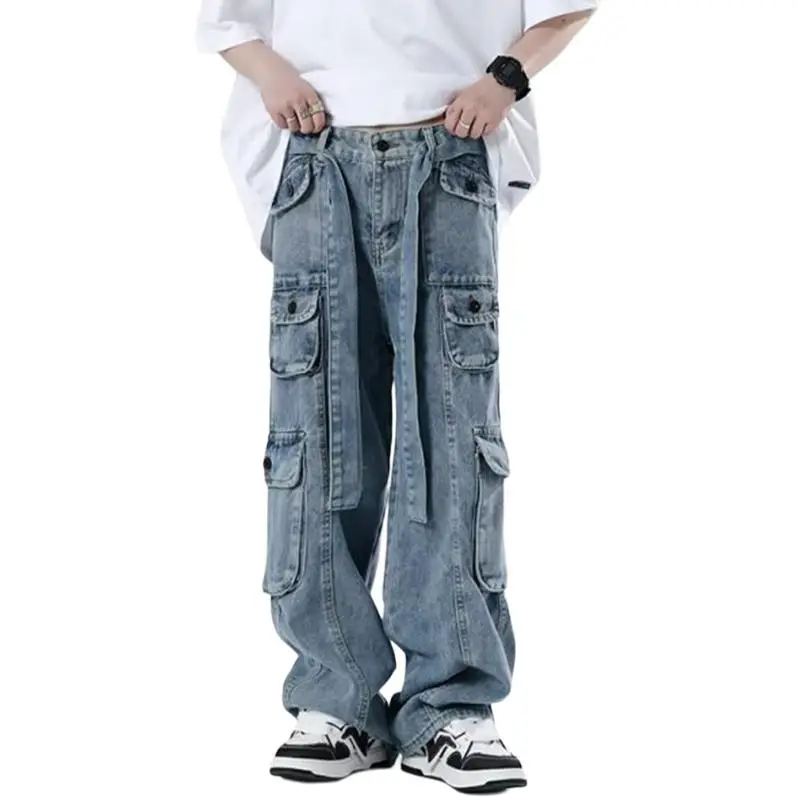 NHZN Jeans Unisex Blue-4