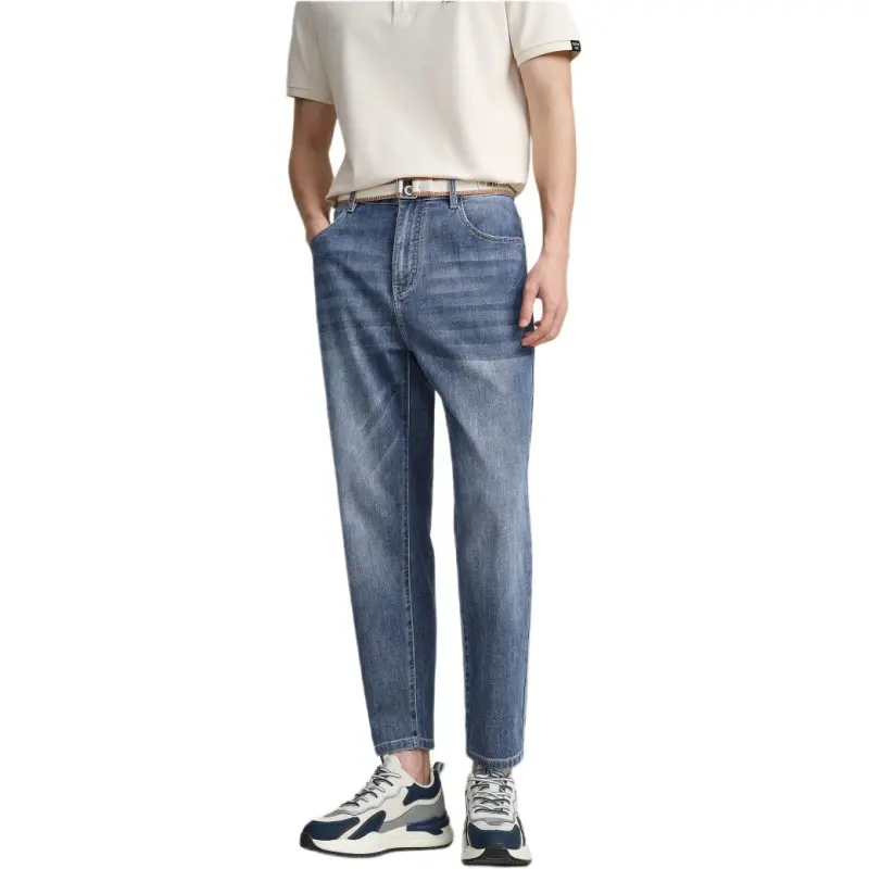 HLA Denim Ankle-Length Pants Men's-4